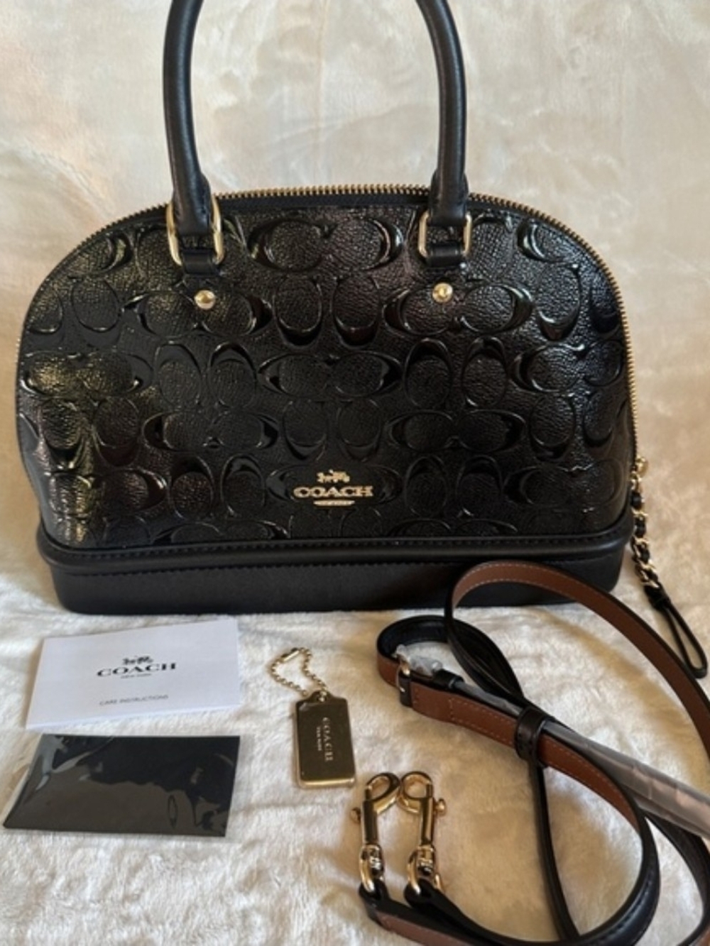 Coach Mini Sierra Satchel (new).